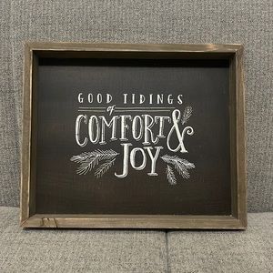 10x12 Christmas wooden sign